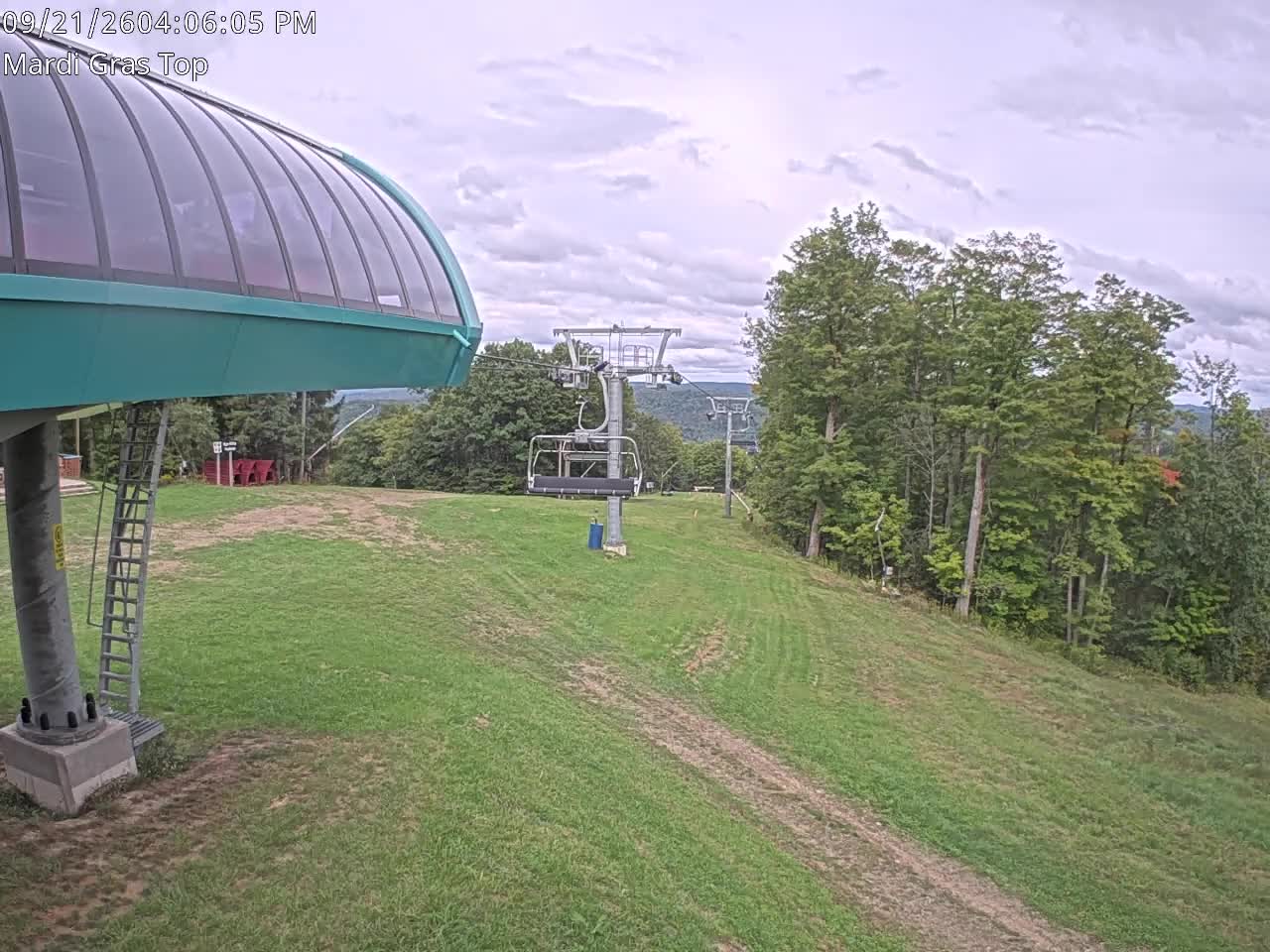 Holiday Valley webcam — Mardi Gras Top