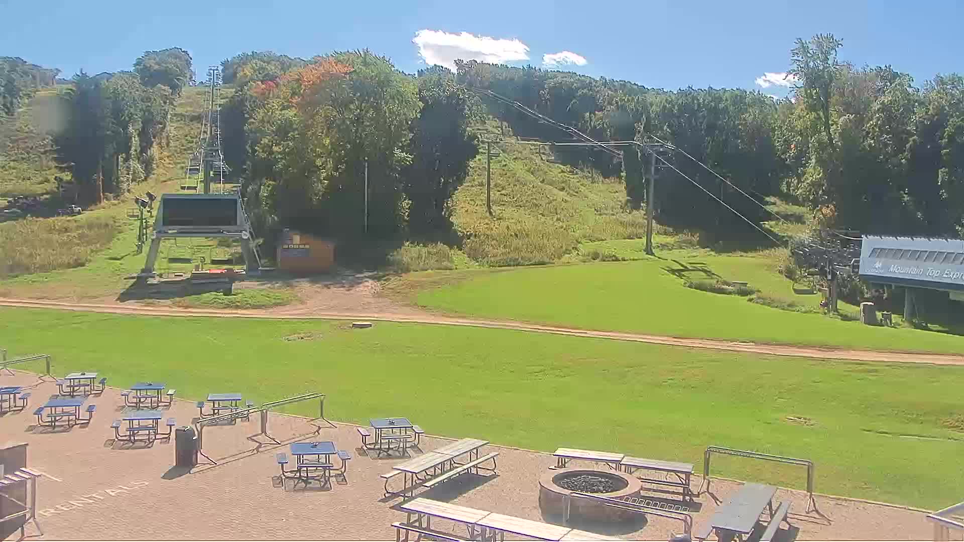 Cascade Mountain webcam — Snow Cam 1